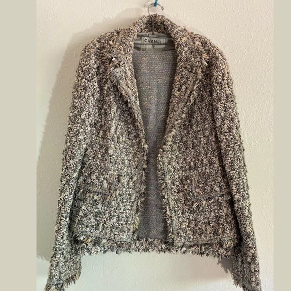 Chanel CC  Tweed Skirt size 38 - Picture 6 of 6